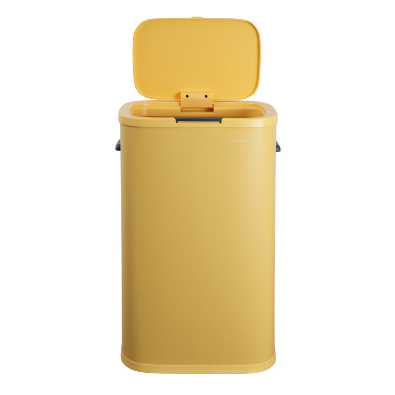 Tammi Touch Top Trash Can, Daffodil Yellow
