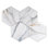 Calacatta Hexagon 7.79 in. x 8.97 in. Matte Porcelain Marble look Floor and Wall Tile
