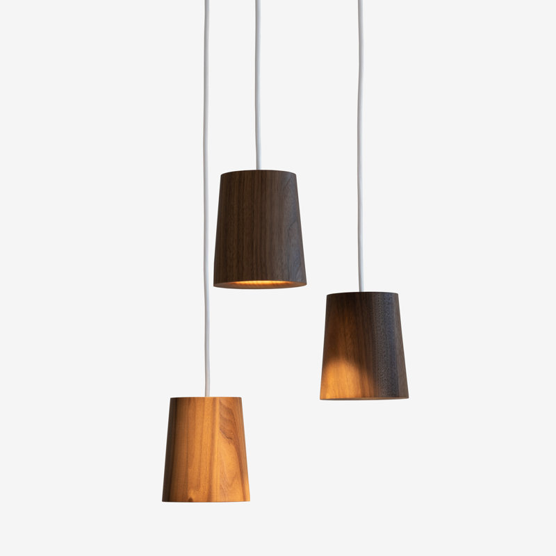 Solid 3 - Light LED Pendant