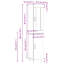 Mirijela 2 Door Manufactured Wood Wardrobe-116517278