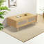 Table basse robuste avec rangement coulissant-104063260