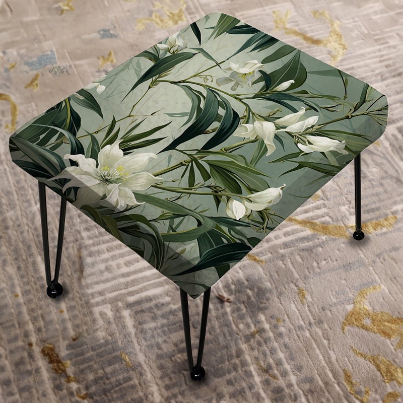 Repose-pieds Bamboo Elegance