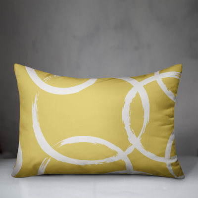  Indoor / Outdoor Geometric Lumbar Pillow