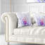 3D bleu surréel - coussin abstrait imprimé-89134060-89134059