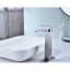 Robinet de lavabo de salle de bain avec jet en cascade et bec en acier inoxydable pour un ajustement facile-121645609