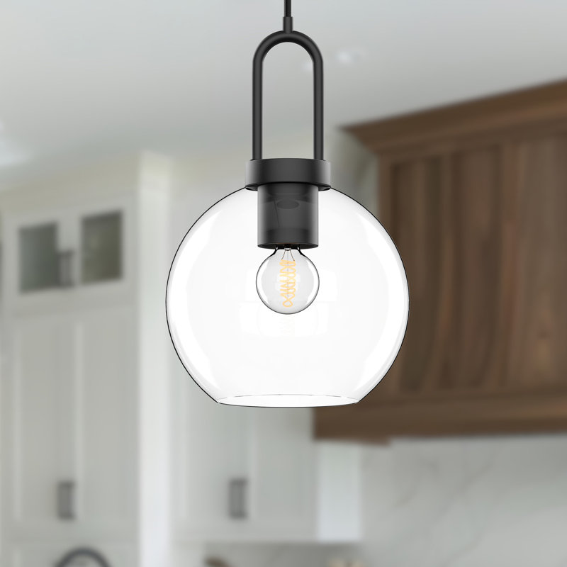 Soji 1 - Light Single Pendant, 15" H x 7.88" W x 7.88" D, Matte Black