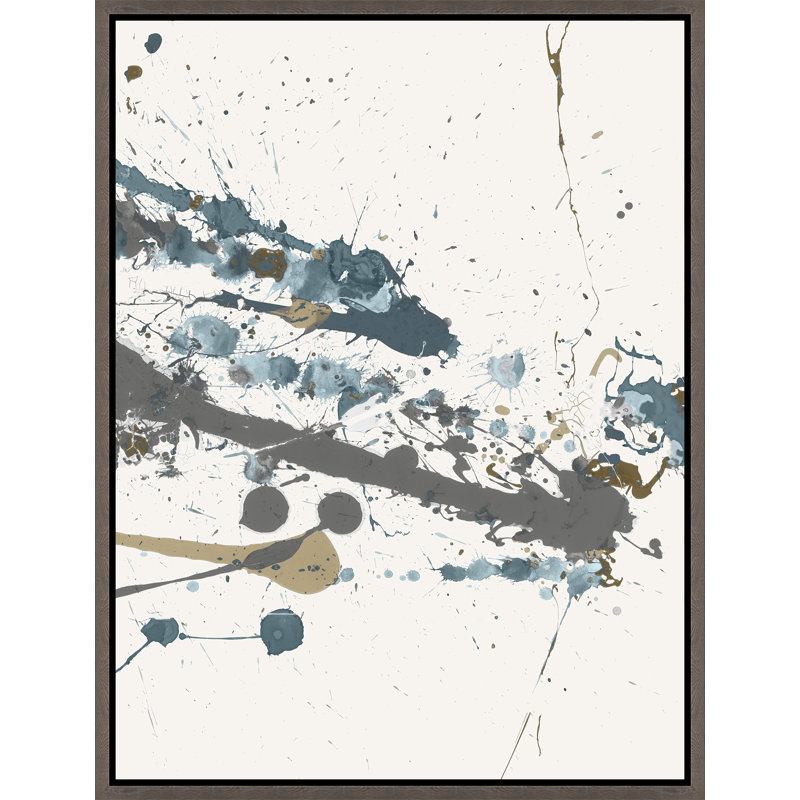 Winding Road XI Painting by Danielle Davis, Gray Framed