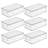mDesign Plastic Storage Bin Box Container, Lid and Handles-98155404-98155402