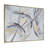 CosmoLiving by Cosmopolitan Gold Canvas Abstract Framed Wall Art with Gold Frame-69975438