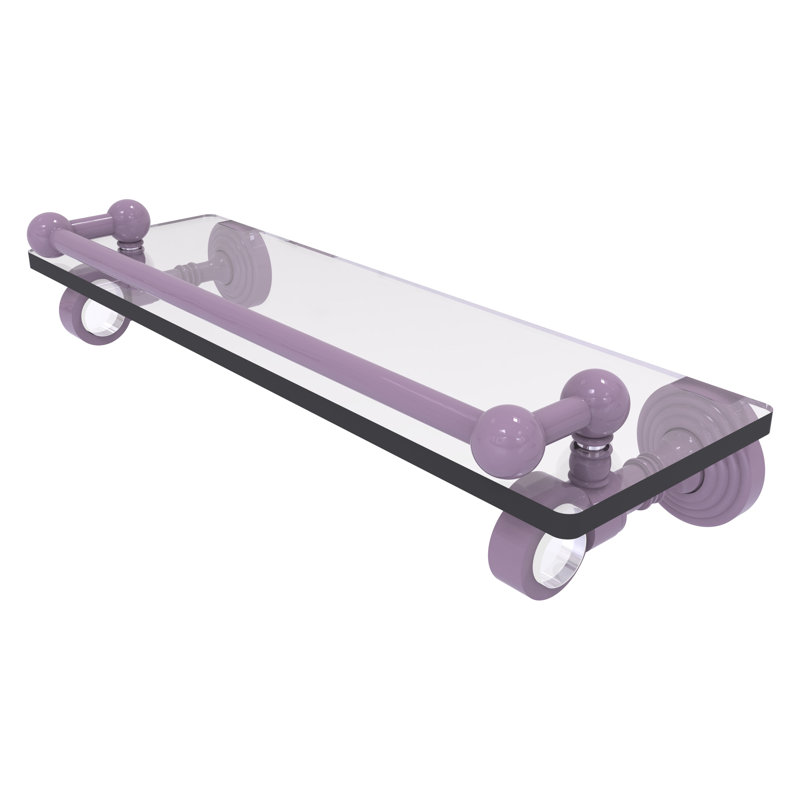 Tablette flottante Pacific Grove, H 3,5 po x l 16 po x P 5,5 po, Lavande