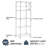 Stromsburg 5-Tier Shelving Unit (59" H x 24" W x 14" D)-1165582656