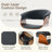 Adjustable Height Bar Stools With Faux Leather Seat Swivel Stool With Backrest For Kitchen Island, Bar, Home Pub​​-406743105-406839203