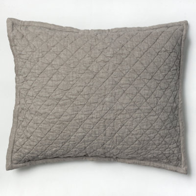 Derek Linen Blend Sham - Standard