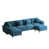 Blue Chenille