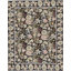 Hand-Knotted High-Quality Black and Black Area Rug