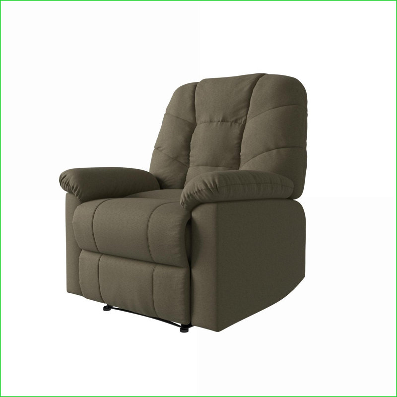 Fauteuils inclinables, fauteuil inclinable contemporain en microfibre gris sauge | Sauge | Microfibre