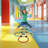 Hopscotch Rings Game - Ten 11-Inch Plastic Rings and 15 Connectors for Indoor and Outdoor Use - Play Set