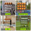 Metal Freestanding Sports Rack