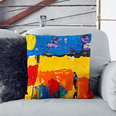 Abstract Square Cushion