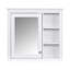 Armoire de salle de bain murale 30 po x 28 po, miroir de style moderne, rangement dissimulé 28 po, avec miroir, grand espace de rangement-521345623