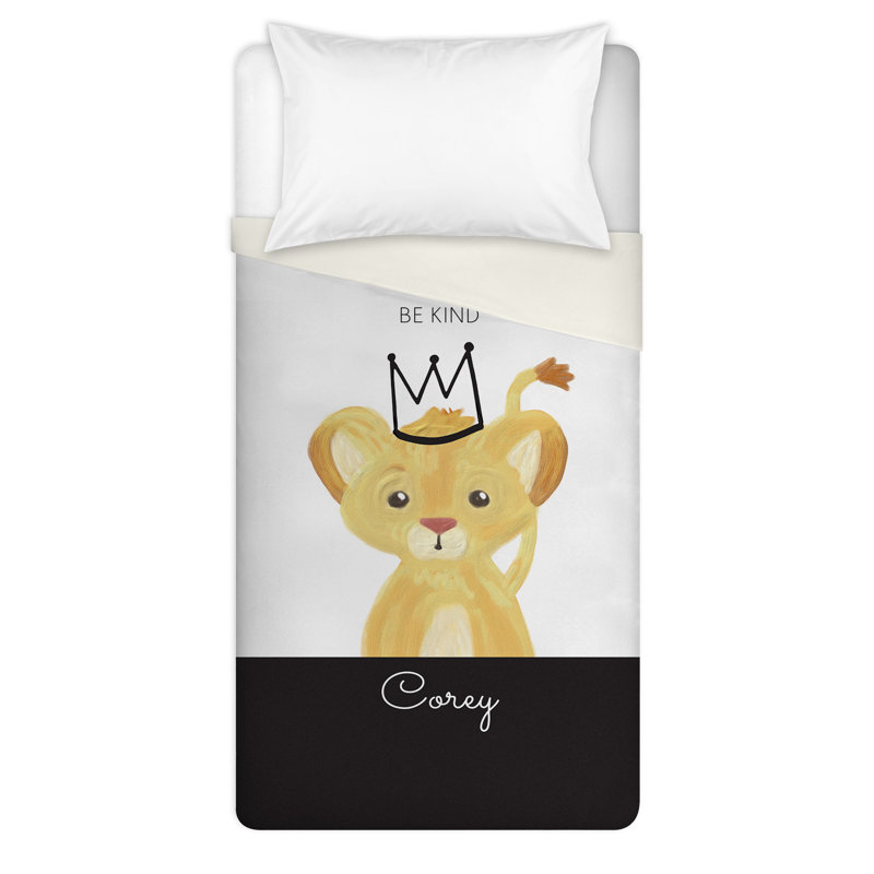 Housse de couette simple Have Courage and Be Kind