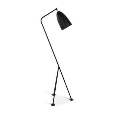 48'' Black Task Floor Lamp