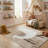 Rug Branch Rowan 8' x 11' (7'7" x 10'10") Brown/Beige Llama Kids Area Rug, Contemporary, Medium Pile, Stain-Resistant Carpet - Playroom, Nursery, Toy Room and Bedroom-366963311