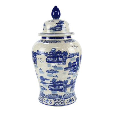 Vase de table en porcelaine Kearria