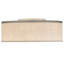Cilindro Textrene 3 - Light Outdoor Flush Mount