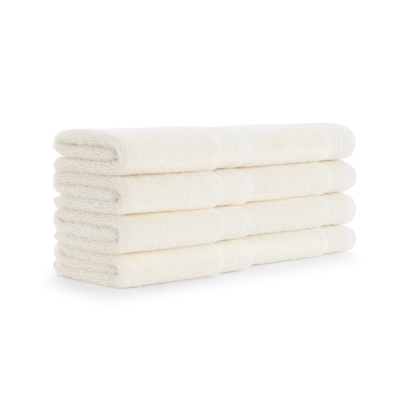Adalius Turkish Cotton Washcloths (Set of 8), Tofu
