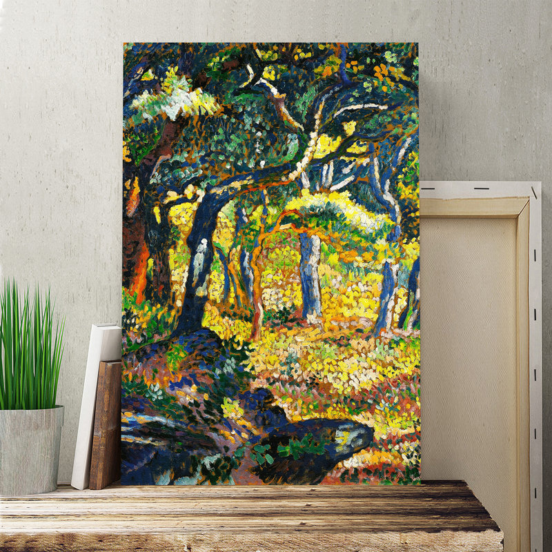 Henri-Edmond Cross - Wrapped Canvas Painting, 76cm H x 50cm W