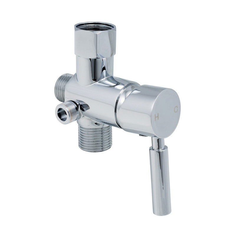 Bona Bidet 4 Way Hot & Cold Water Mixer/Adapter Bidet Attachment