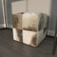 Tabouret de salon en cuir-2090240303