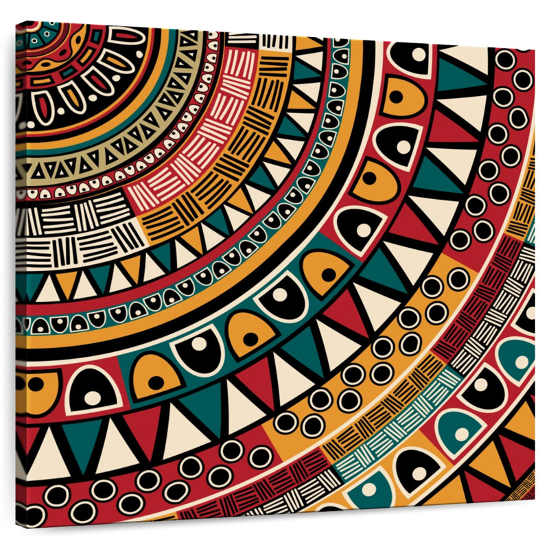 Kerner African Pattern, 16" H x 16" W