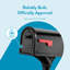 Roxbury Post Mount Mailbox + Decorative Post Black-45393456