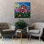  «Lets Go Glamping» par Carrie Sharp, art mural sur toile, 37 po x 37 po