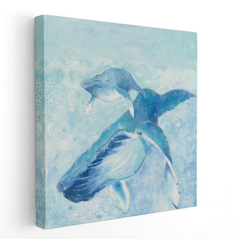 «Blue Mama», reproduction d'art sur toile, H 12 po x l 12 po