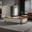 Luxury-Style Rectangular Solid Wood Coffee Table