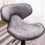 Pivot réglable gris avec base - matériaux, siège, style 2, gris, base, fonction, coussin l 17,52 po x P 21,68 po x H 34,5 po