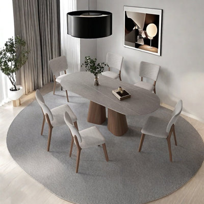 Modern minimalist dining table set