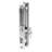 Keyed Sliding Door Flush Latch Handle Set, 6-5/8 in., Diecast Construction (Single Pack)