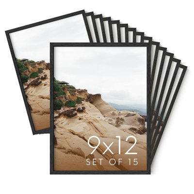 Gallery Wall Picture Frame - Frames Included: 15