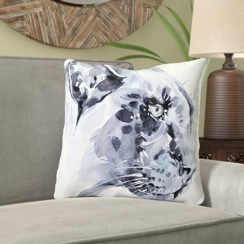 Coussin décoratif Tecca, Microsuède, Intérieur