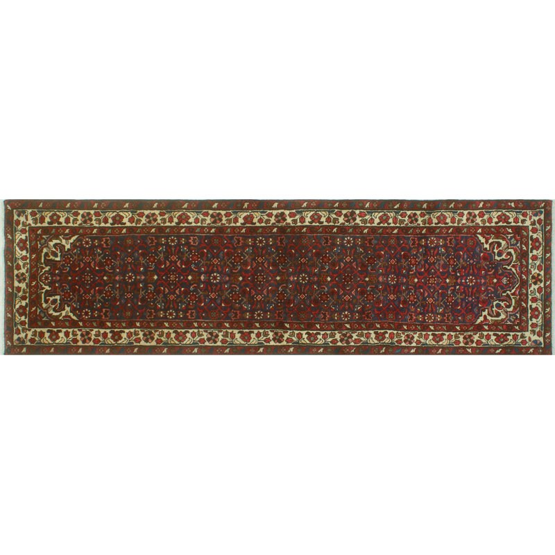 Jalex One-of-a-Kind 2'10" X 10'7" 1980s Runner Wool Area Rug