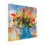 Floral Urban Bouquet 9 sur toile-90738469