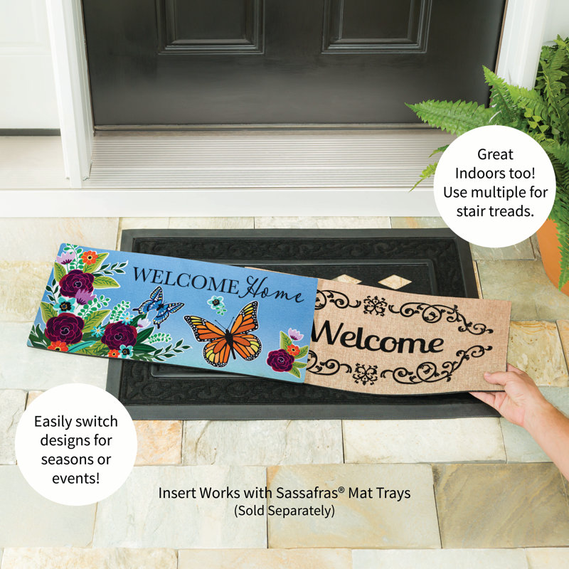 Welcome Home Butterflies Sassafras Switch Mat