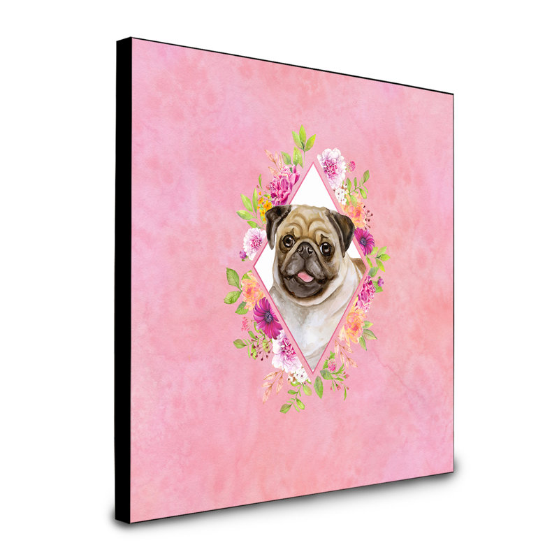 Panneau mural Dollman Flowers, Rose, Carlin