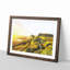 Road Through the Isle of Skye in Scotland - Framed Print-56758734-56758735
