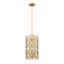 Luminaire suspendu cylindrique à 3 lumières Fredric
