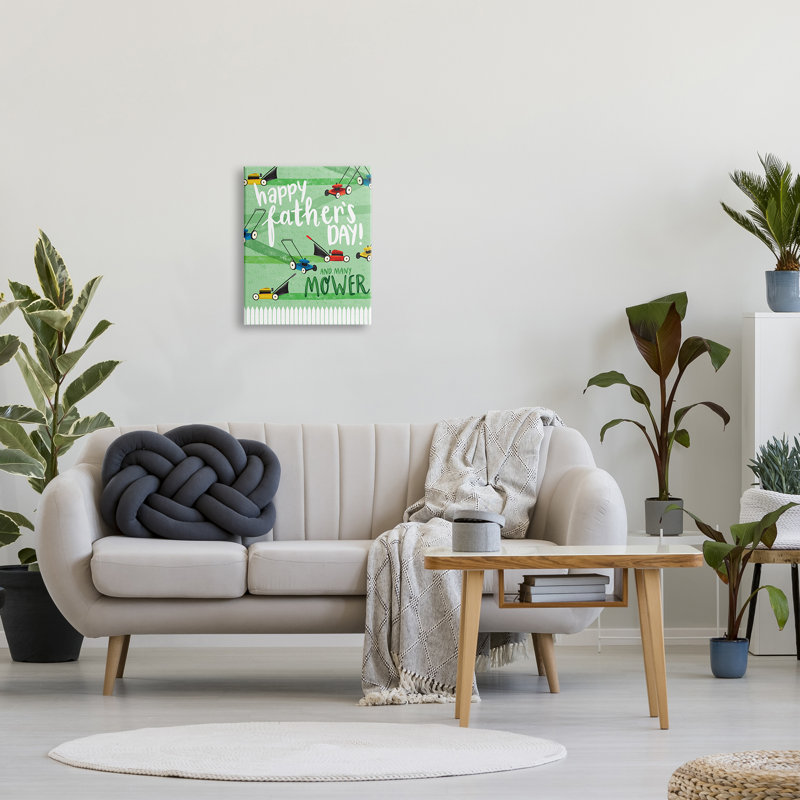 «Happy Father's Day», impression sur toile, H 20 po x l 16 po x P 1,5 po